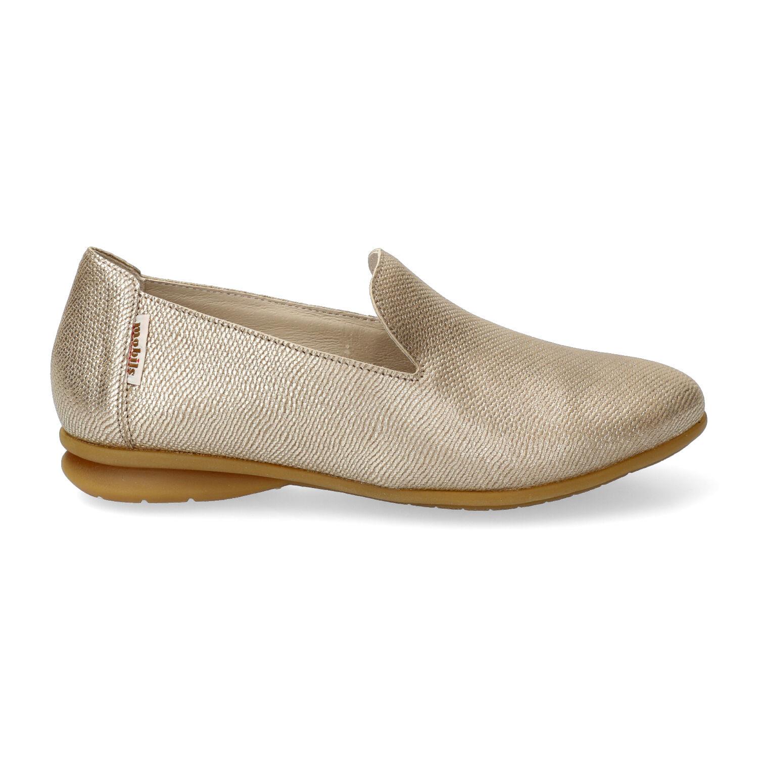 mocassins femme modèle Solea Or - Mephisto